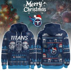 Tennessee Titans Star Wars x Merry Christmas 2025 Limited Hoodie