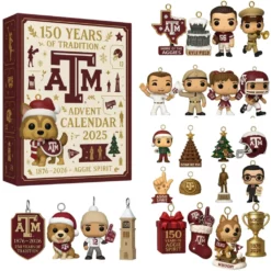 Texas A&M Aggies 150 Years Anniversary Advent Calendar
