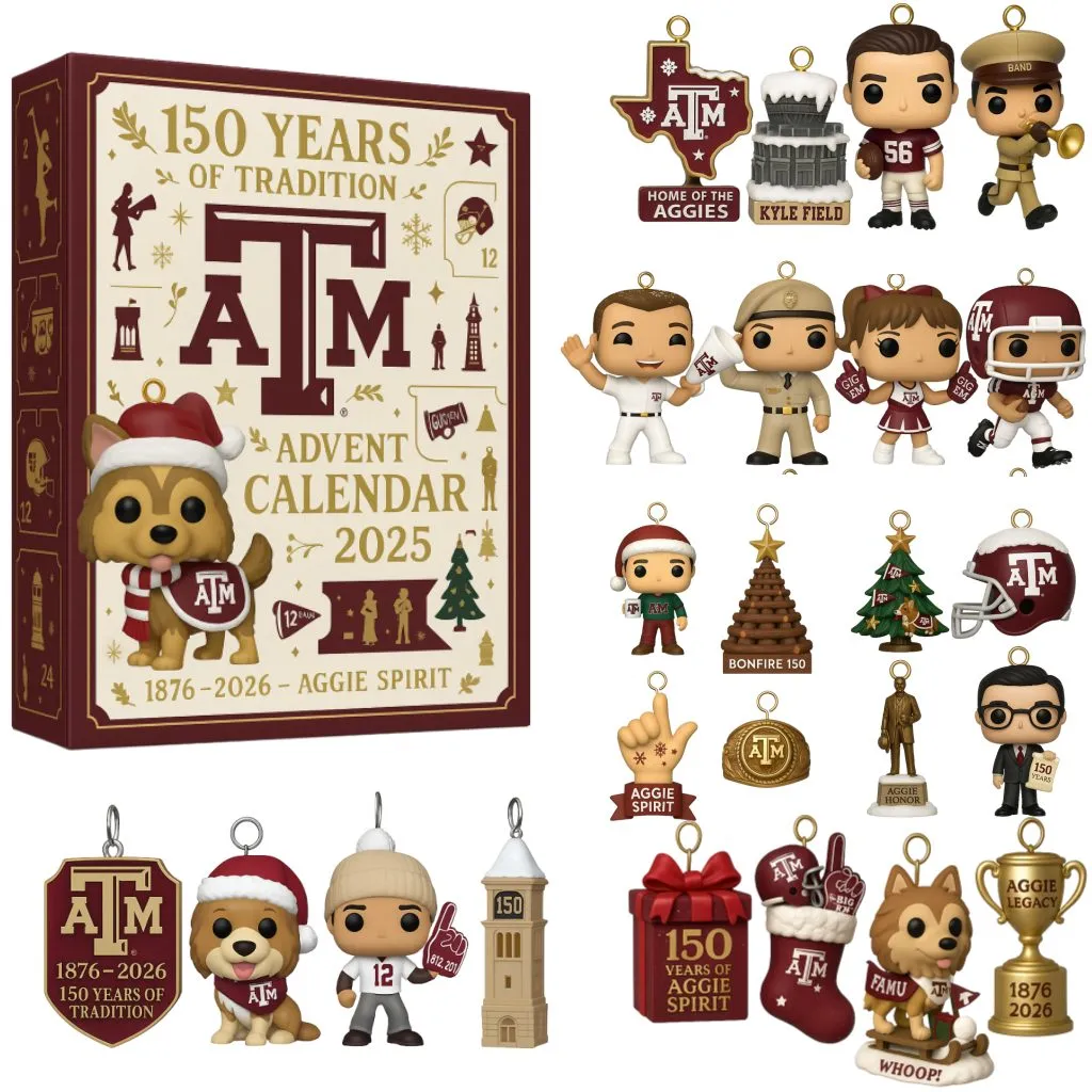 Texas A&M Aggies 150 Years Anniversary Advent Calendar Texas A&M Aggies 150 Years Anniversary Advent Calendar