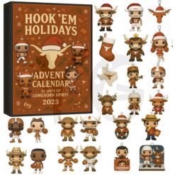 Texas Longhorns 24 Days Of Longhorn Spirit Advent Calendar Texas Longhorns 24 Days Of Longhorn Spirit Advent Calendar