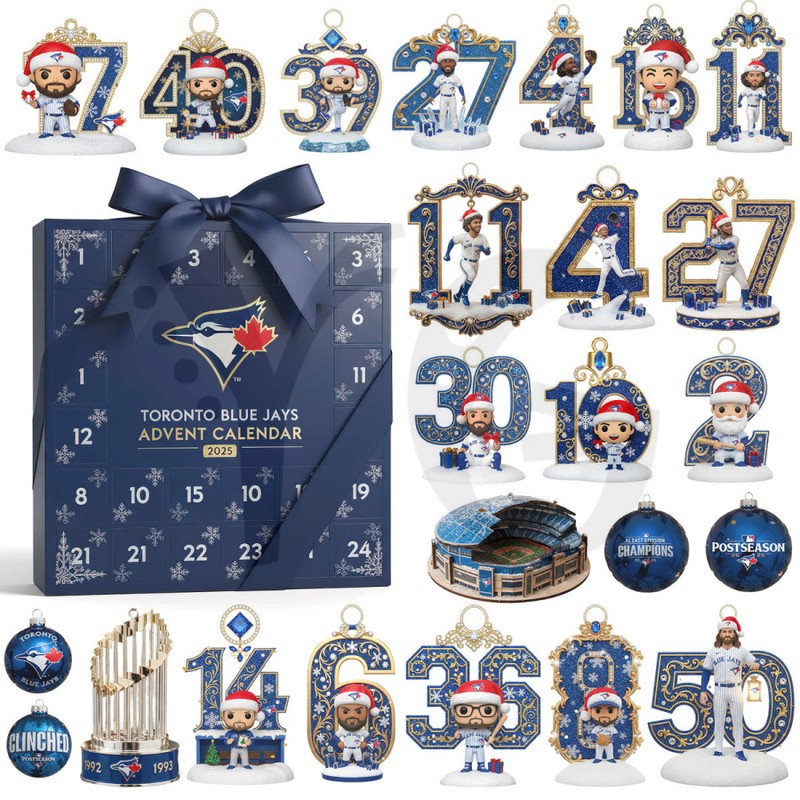 Toronto Blue Jays 2025 AL East Champions Advent Calendar Toronto Blue Jays 2025 AL East Champions Advent Calendar