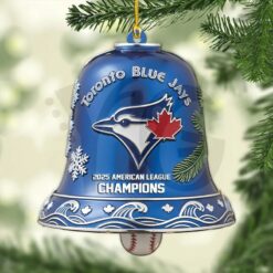 Toronto Blue Jays 2025 American League Champions Custom 2D Acrylic Ornament