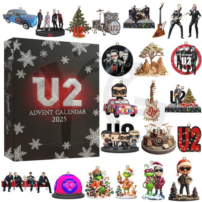U2 Band 2025 Special Christmas Edition Advent Calendar U2 Band 2025 Special Christmas Edition Advent Calendar
