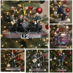 U2 Band Special Edition Christmas Tree Ornaments U2 Band Special Edition Christmas Tree Ornaments