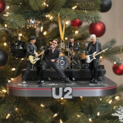 U2 Band Special Edition Christmas Tree Ornaments