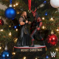WWE Champions Collection Christmas Ornaments 3