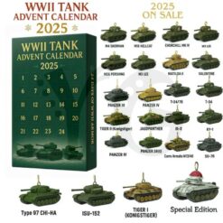 WWII Tank Armor Ornaments Advent Calendar WWII Tank Armor Ornaments Advent Calendar