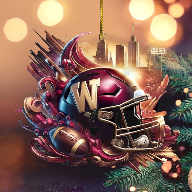 Washington Commanders Special Edition Christmas Ornaments Washington Commanders Special Edition Christmas Ornaments