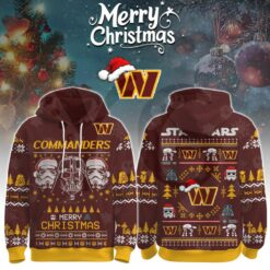 Washington Commanders Star Wars x Merry Christmas 2025 Limited Hoodie