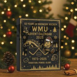Western Michigan Broncos 52nd Anniversary Advent Calendar