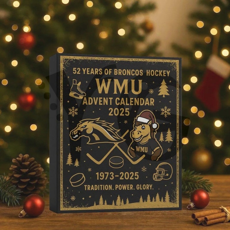 Western Michigan Broncos 52nd Anniversary Advent Calendar Western Michigan Broncos 52nd Anniversary Advent Calendar