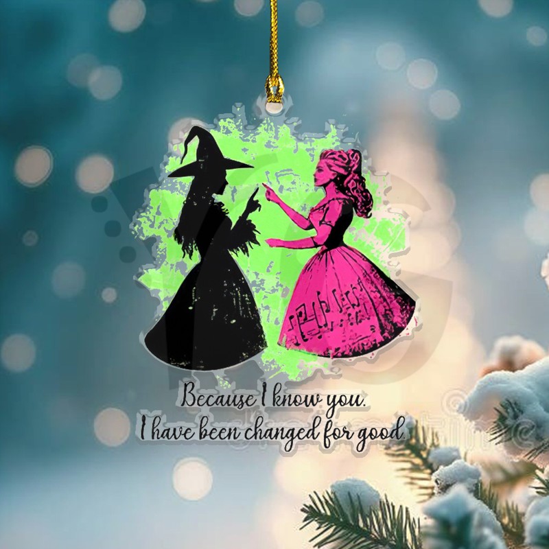 Wicked Changed For Good Special Edition Christmas Ornament Wicked Changed For Good Special Edition Christmas Ornament