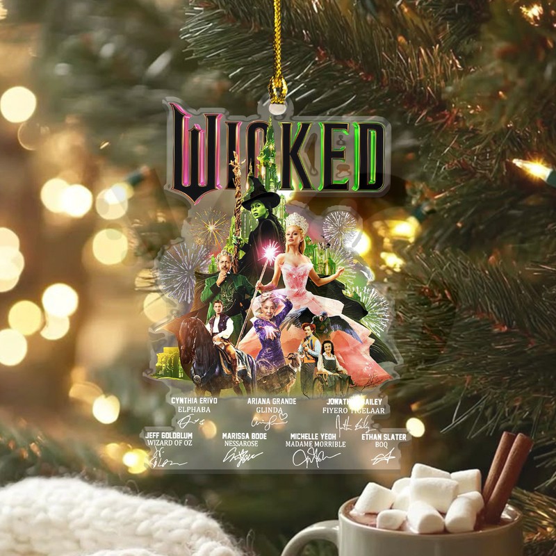 Wicked Changed For Good Special Edition Christmas Ornament Wicked Changed For Good Special Edition Christmas Ornament
