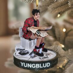YungBlud Special Christmas Tree Acrylic Ornament