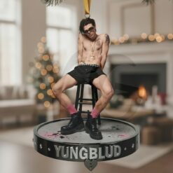 YungBlud Special Christmas Tree Acrylic Ornament 3