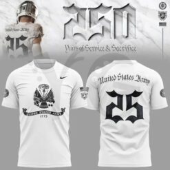 Army Black Knights 250 Years of Service Shirt Collection