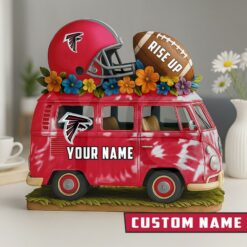 Atlanta Falcons Van Bus Special Home Decor Gift Acrylic Plaque