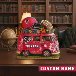 Atlanta Falcons Van Bus Special Home Decor Gift Acrylic Plaque