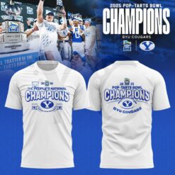 BYU Cougars 2025 Pop-Tarts Bowl Champions Shirt Collection BYU Cougars 2025 Pop-Tarts Bowl Champions Shirt Collection