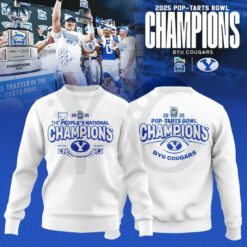 BYU Cougars 2025 Pop-Tarts Bowl Champions Shirt Collection