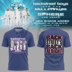 Backstreet Boys Backstreets Back Into the Millennium Shirt Collection