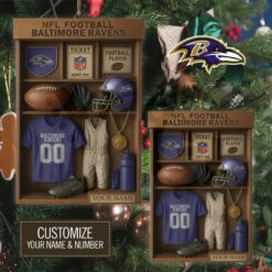 Baltimore Ravens NFL Football Locker Limited Edition Ornament Baltimore Ravens NFL Football Locker Limited Edition Ornament