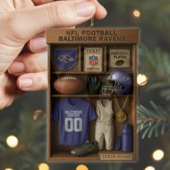 Baltimore Ravens NFL Football Locker Limited Edition Ornament 5