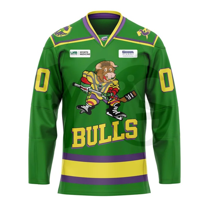 Birmingham Bulls x The Mighty Bulls Limited Edition Hockey Jersey Birmingham Bulls x The Mighty Bulls Limited Edition Hockey Jersey