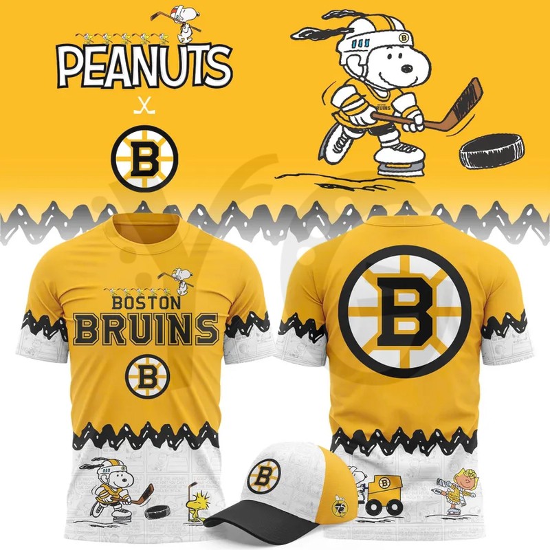 Boston Bruins Peanuts Night Snoopy Shirt Collection Boston Bruins Peanuts Night Snoopy Shirt Collection