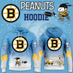Boston Bruins x Peanuts And Snoopy Special Edition Hoodie
