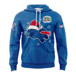 Buffalo Bills Merry Christmas 2025 Blue Hoodie