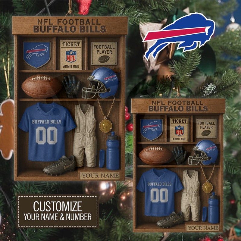 Buffalo Bills NFL Football Locker Limited Edition Ornament Buffalo Bills NFL Football Locker Limited Edition Ornament