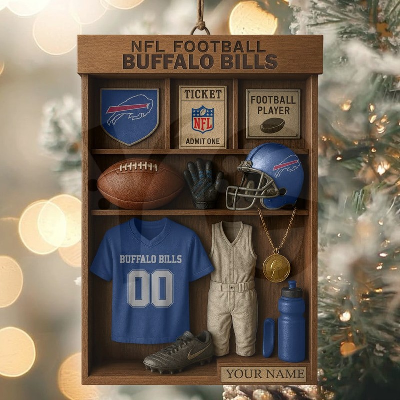 Buffalo Bills NFL Football Locker Limited Edition Ornament Buffalo Bills NFL Football Locker Limited Edition Ornament
