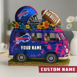 Buffalo Bills Van Bus Special Home Decor Gift Acrylic Plaque
