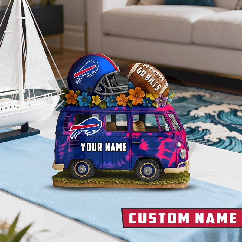 Buffalo Bills Van Bus Special Home Decor Gift Acrylic Plaque Buffalo Bills Van Bus Special Home Decor Gift Acrylic Plaque