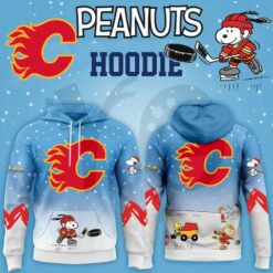 Calgary Flames x Peanuts And Snoopy Special Edition Hoodie