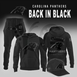 Carolina Panthers 2025 Back In Black Limited Edition Shirt Collection