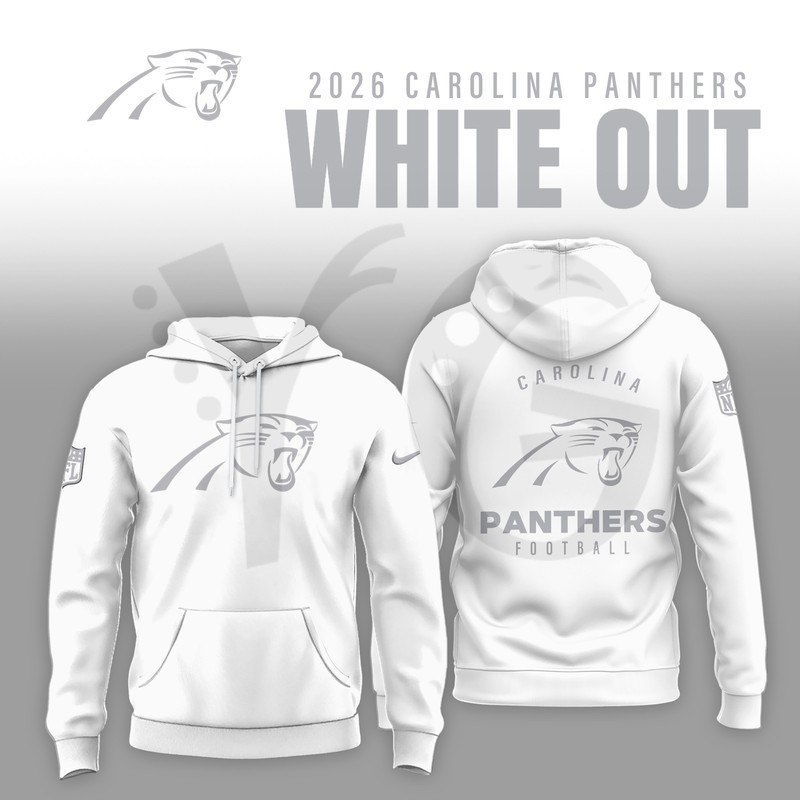 Carolina Panthers 2026 White Out Limited Edition Collection Carolina Panthers 2026 White Out Limited Edition Collection