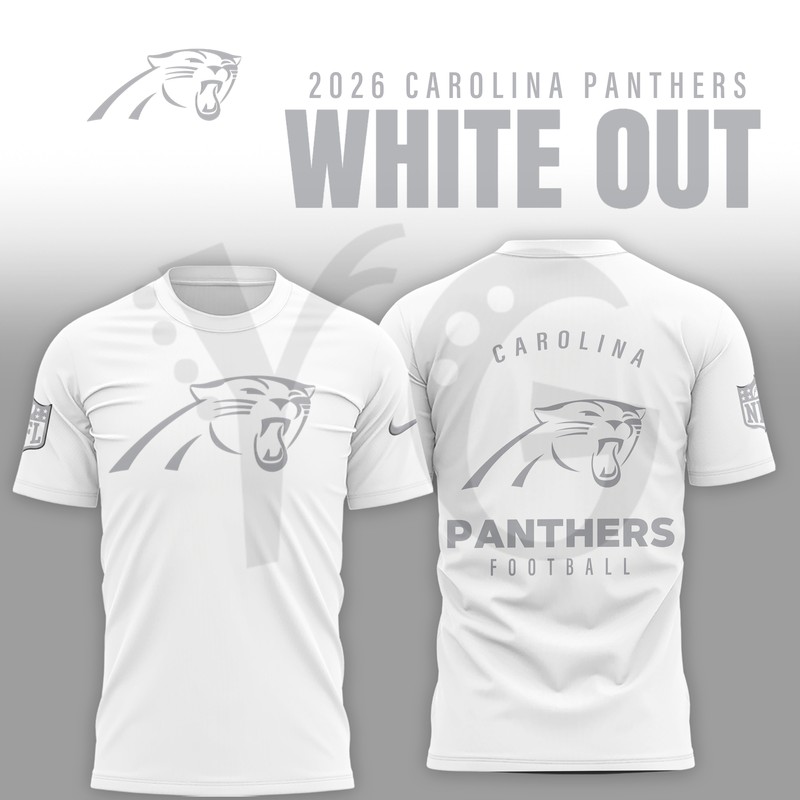 Carolina Panthers 2026 White Out Limited Edition Collection Carolina Panthers 2026 White Out Limited Edition Collection