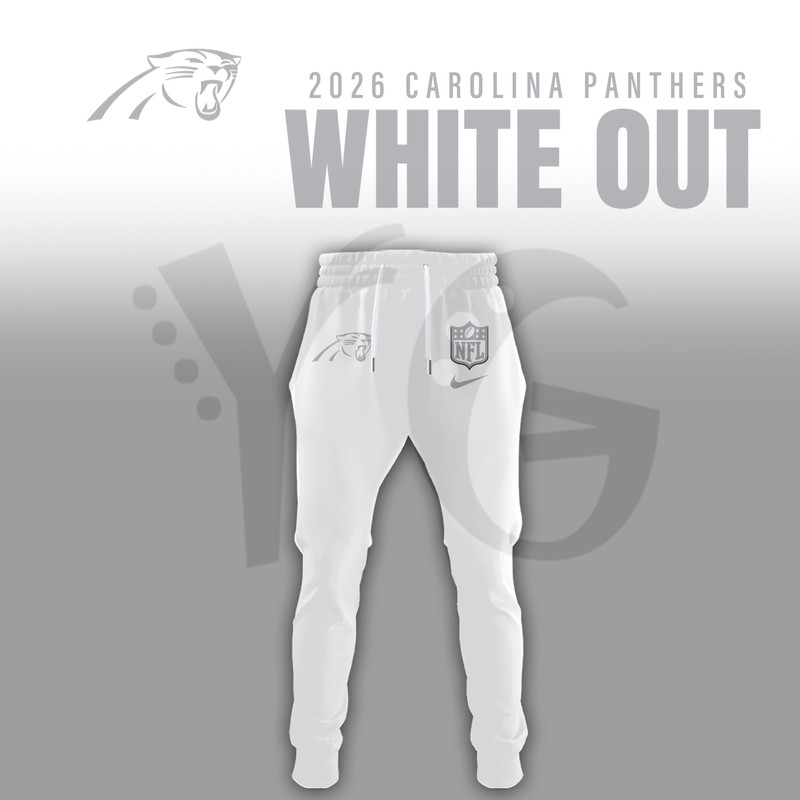 Carolina Panthers 2026 White Out Limited Edition Collection Carolina Panthers 2026 White Out Limited Edition Collection