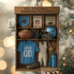 Carolina Panthers NFL Football Locker Limited Edition Ornament