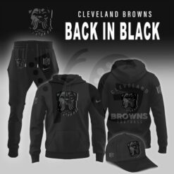 Cleveland Browns 2025 Back In Black Limited Edition Shirt Collection