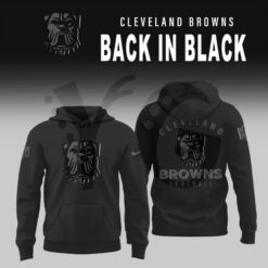 Cleveland Browns 2025 Back In Black Limited Edition Shirt Collection