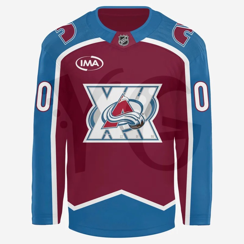 Colorado Avalanche 30th Anniversary Limited Edition Jersey Colorado Avalanche 30th Anniversary Limited Edition Jersey