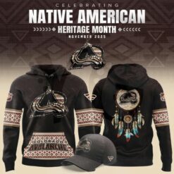 Colorado Avalanche Native American Heritage Special Hoodie Colorado Avalanche Native American Heritage Special Hoodie