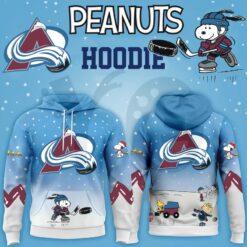 Colorado Avalanche x Peanuts And Snoopy Special Edition Hoodie