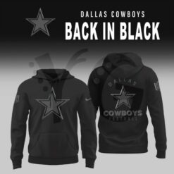 Dallas Cowboys 2025 Back In Black Limited Edition Shirt Collection