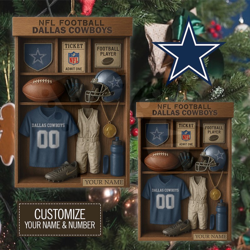 Dallas Cowboys NFL Football Locker Limited Edition Ornament Dallas Cowboys NFL Football Locker Limited Edition Ornament