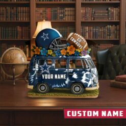 Dallas Cowboys Van Bus Special Home Decor Gift Acrylic Plaque