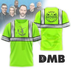 Dave Matthews Band Hi Vis Safety Shirt Collection 4